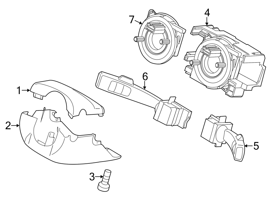 1STEERING COLUMN. SHROUD. SWITCHES & LEVERS.https://images.simplepart.com/images/parts/motor/fullsize/9716315.png