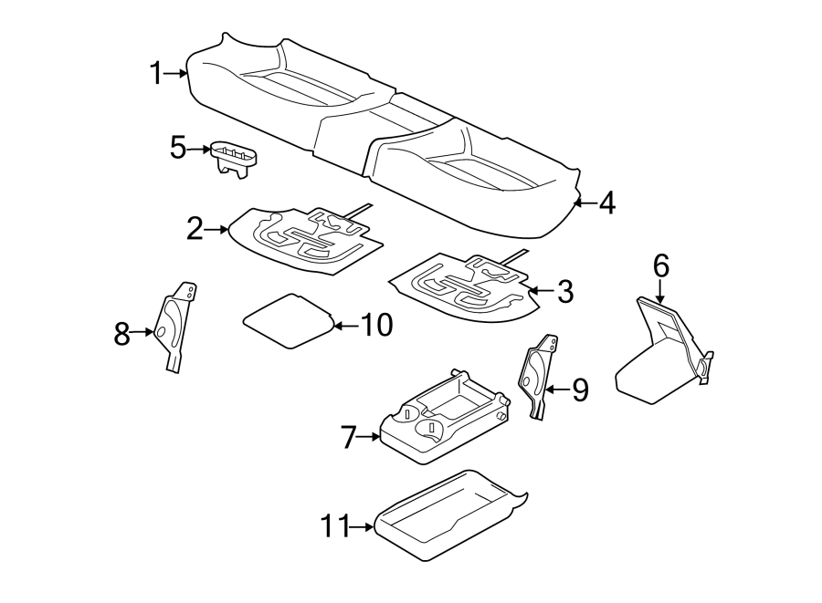 11SEATS & TRACKS. REAR SEAT COMPONENTS.https://images.simplepart.com/images/parts/motor/fullsize/9716440.png