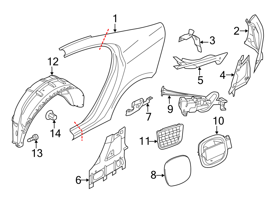 6QUARTER PANEL & COMPONENTS.https://images.simplepart.com/images/parts/motor/fullsize/9716570.png