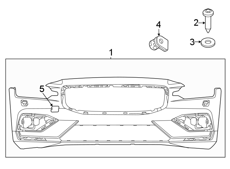 1Front bumper & grille. Bumper & components.https://images.simplepart.com/images/parts/motor/fullsize/9719035.png