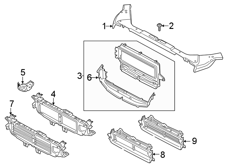 7Radiator support. Splash shields.https://images.simplepart.com/images/parts/motor/fullsize/9719080.png