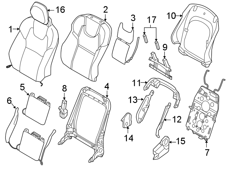 1SEATS & TRACKS. FRONT SEAT COMPONENTS.https://images.simplepart.com/images/parts/motor/fullsize/9719565.png