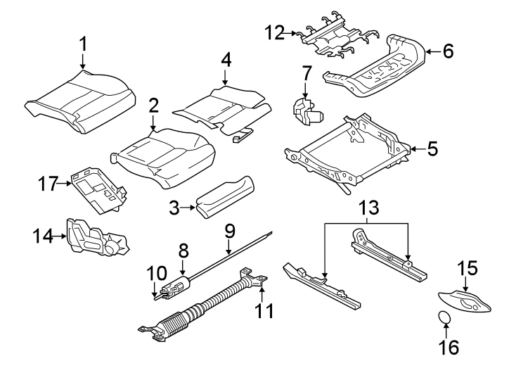 7SEATS & TRACKS. FRONT SEAT COMPONENTS.https://images.simplepart.com/images/parts/motor/fullsize/9719575.png