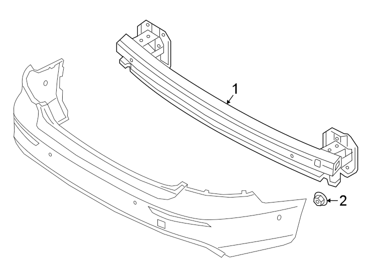 REAR BUMPER. BUMPER & COMPONENTS.https://images.simplepart.com/images/parts/motor/fullsize/9719900.png