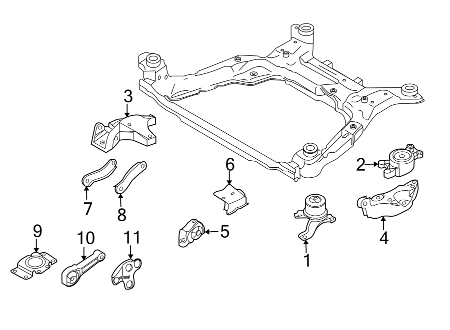 2ENGINE / TRANSAXLE. ENGINE & TRANS MOUNTING.https://images.simplepart.com/images/parts/motor/fullsize/9721240.png