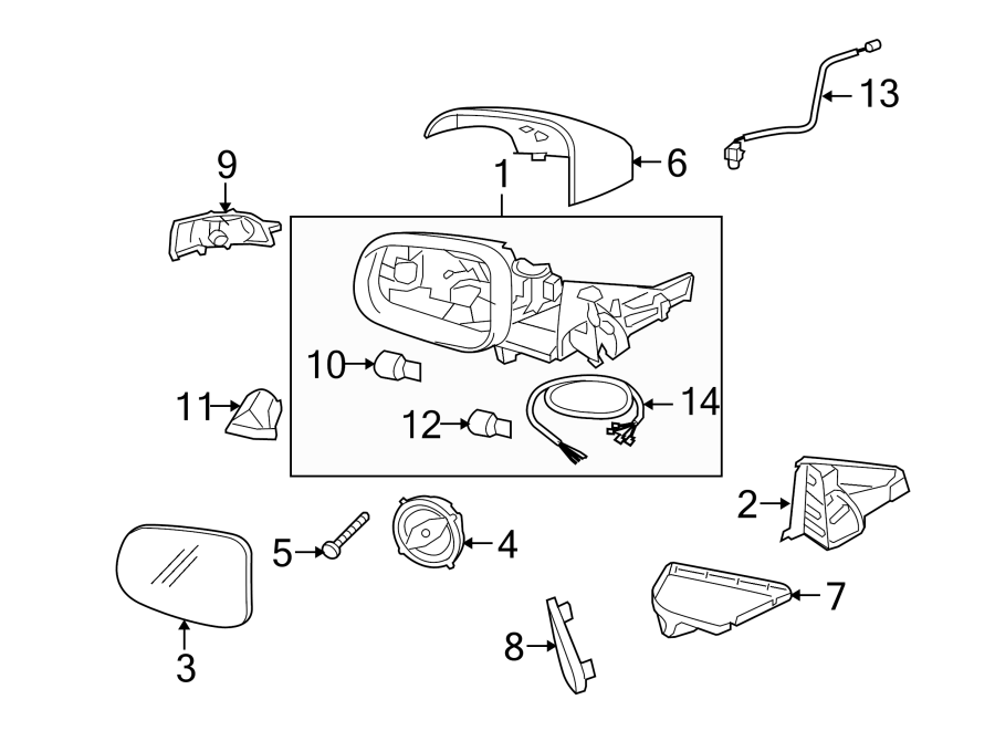 10FRONT DOOR. OUTSIDE MIRRORS.https://images.simplepart.com/images/parts/motor/fullsize/9721495.png