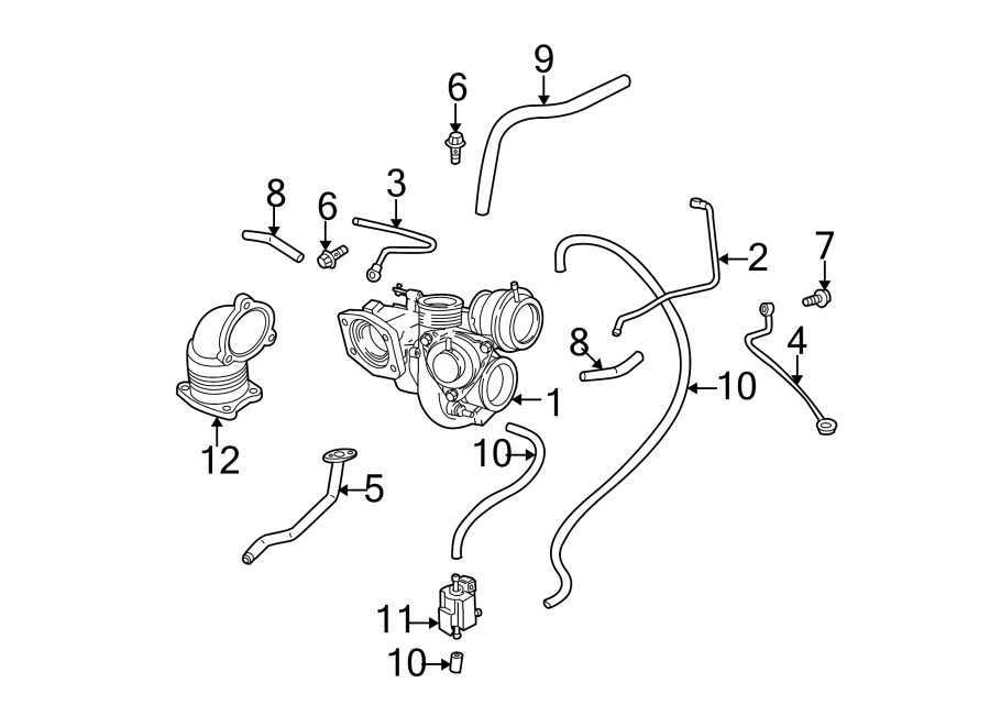 11TURBOCHARGER & COMPONENTS.https://images.simplepart.com/images/parts/motor/fullsize/9725285.png