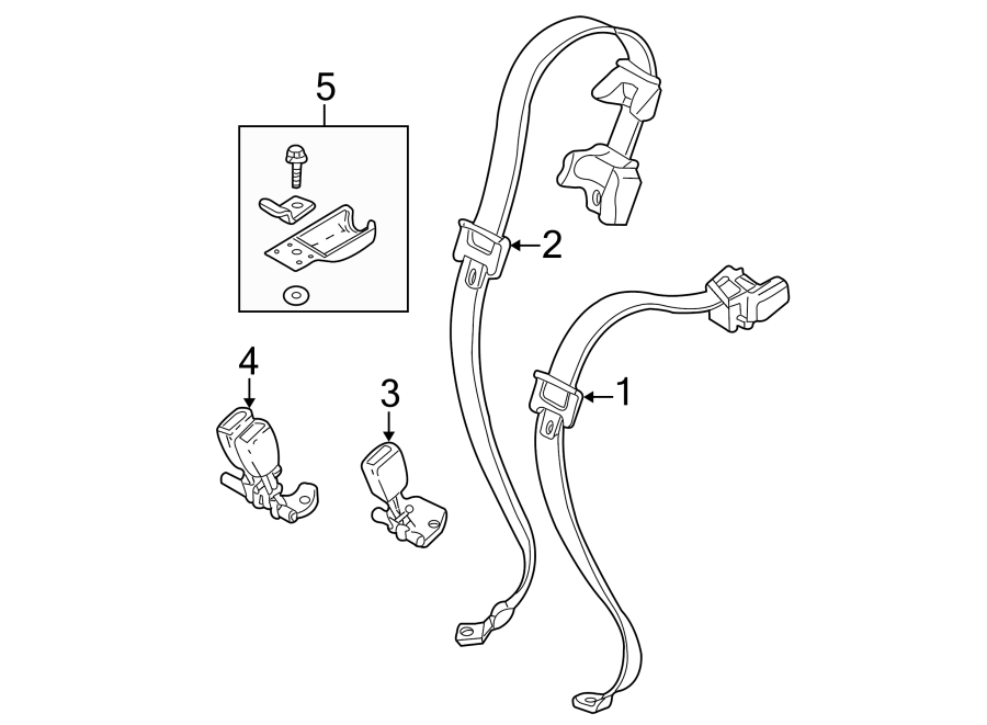 5RESTRAINT SYSTEMS. REAR SEAT BELTS.https://images.simplepart.com/images/parts/motor/fullsize/9725445.png