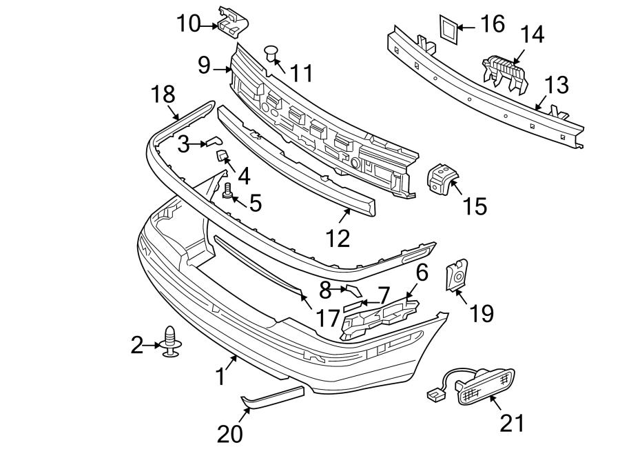 13REAR BUMPER. BUMPER & COMPONENTS.https://images.simplepart.com/images/parts/motor/fullsize/9725805.png