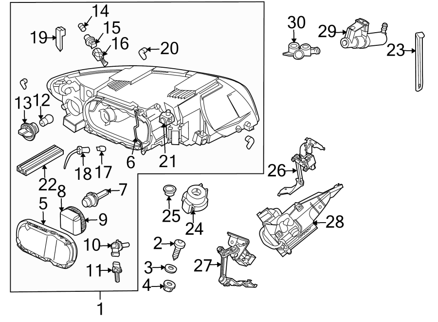 4FRONT LAMPS. HEADLAMP COMPONENTS. WASHER COMPONENTS.https://images.simplepart.com/images/parts/motor/fullsize/9726025.png