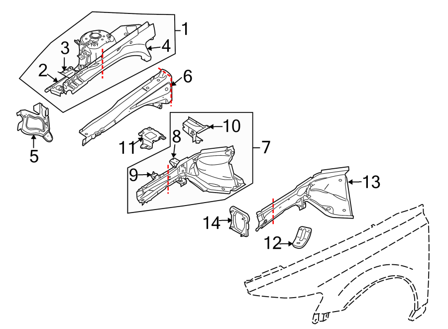 13FENDER. STRUCTURAL COMPONENTS & RAILS.https://images.simplepart.com/images/parts/motor/fullsize/9726090.png