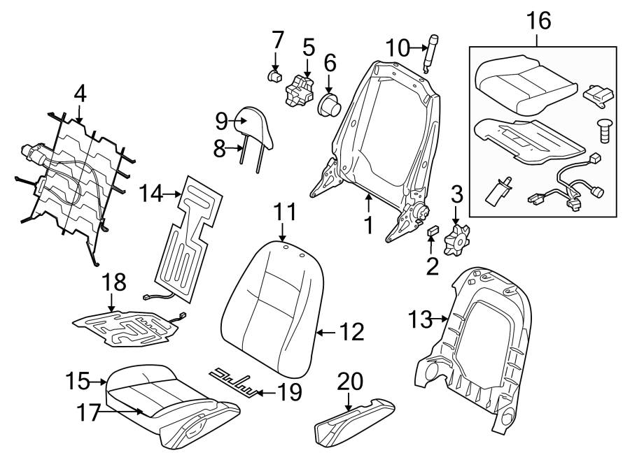 1SEATS & TRACKS. FRONT SEAT COMPONENTS.https://images.simplepart.com/images/parts/motor/fullsize/9726360.png