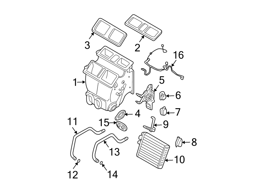 6AIR CONDITIONER & HEATER. HEATER COMPONENTS.https://images.simplepart.com/images/parts/motor/fullsize/9730145.png