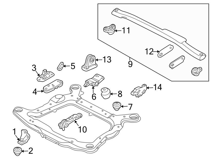 5ENGINE / TRANSAXLE. ENGINE & TRANS MOUNTING.https://images.simplepart.com/images/parts/motor/fullsize/9730265.png