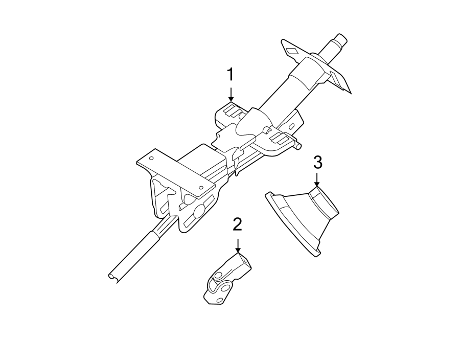 2STEERING COLUMN ASSEMBLY.https://images.simplepart.com/images/parts/motor/fullsize/9730360.png