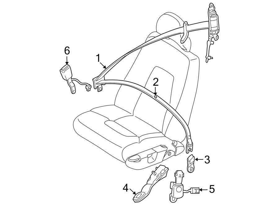 2RESTRAINT SYSTEMS. FRONT SEAT BELTS.https://images.simplepart.com/images/parts/motor/fullsize/9730440.png