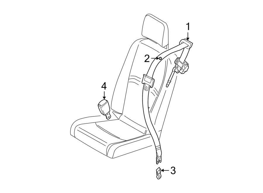 2RESTRAINT SYSTEMS. REAR SEAT BELTS.https://images.simplepart.com/images/parts/motor/fullsize/9730450.png