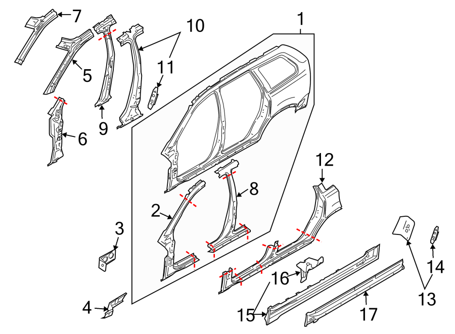 10PILLARS. ROCKER & FLOOR.https://images.simplepart.com/images/parts/motor/fullsize/9730535.png