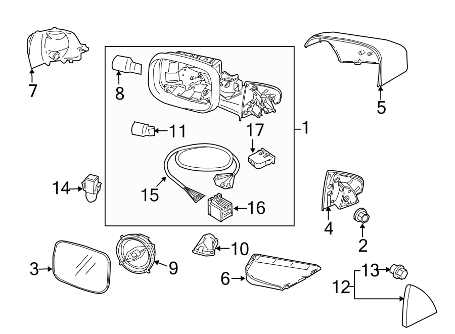 7FRONT DOOR. OUTSIDE MIRRORS.https://images.simplepart.com/images/parts/motor/fullsize/9730936.png