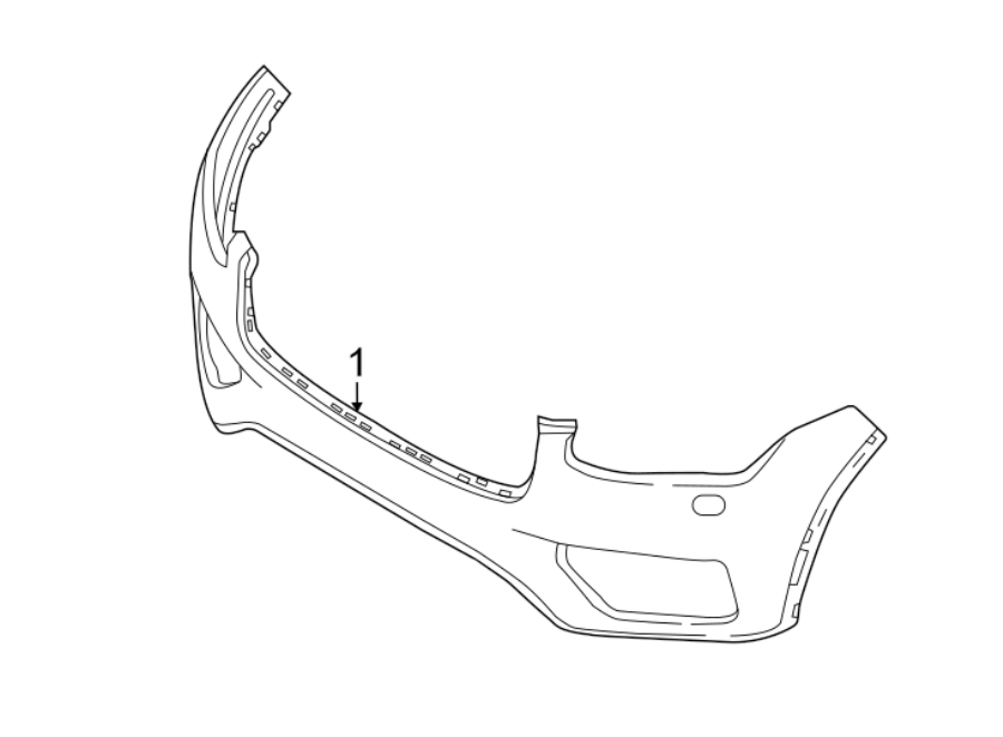 FRONT BUMPER. BUMPER & COMPONENTS.