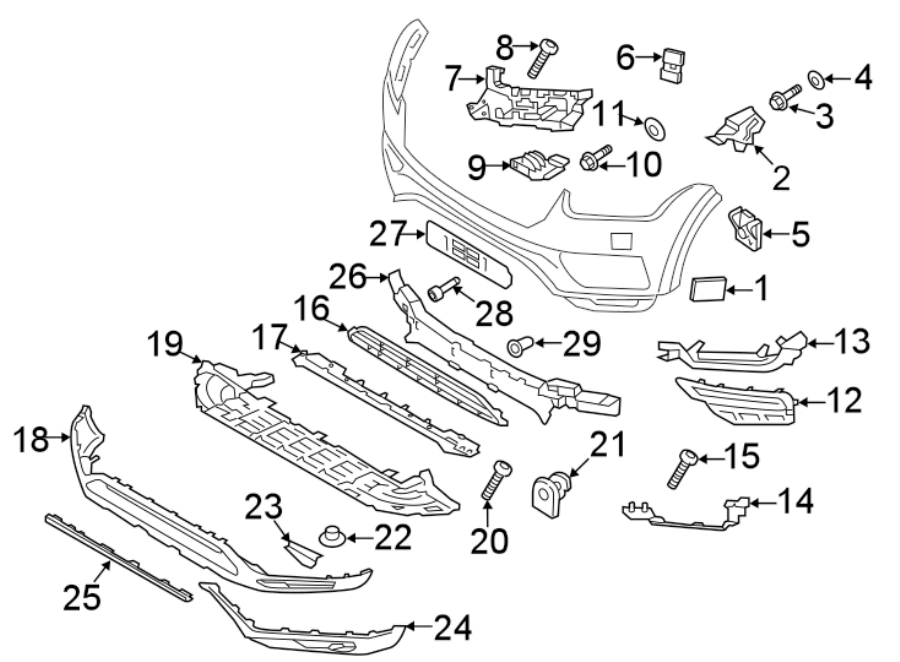 22FRONT BUMPER. BUMPER & COMPONENTS.https://images.simplepart.com/images/parts/motor/fullsize/9731020.png