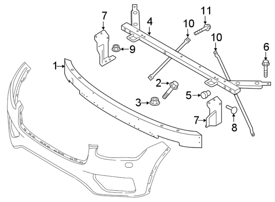 6FRONT BUMPER. BUMPER & COMPONENTS.https://images.simplepart.com/images/parts/motor/fullsize/9731025.png