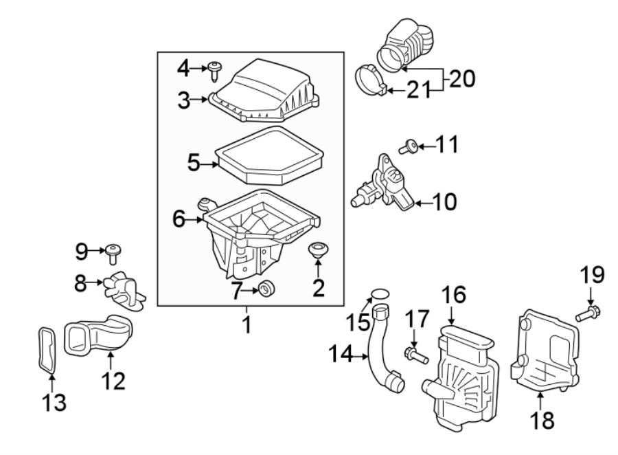 ENGINE / TRANSAXLE. AIR INTAKE.https://images.simplepart.com/images/parts/motor/fullsize/9731280.png