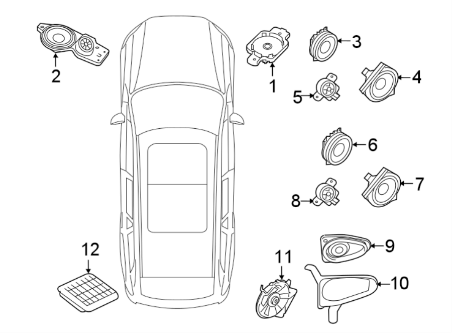 9INSTRUMENT PANEL. SOUND SYSTEM.https://images.simplepart.com/images/parts/motor/fullsize/9731465.png