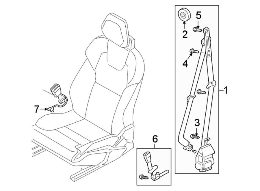 5Restraint systems. Front seat belts.https://images.simplepart.com/images/parts/motor/fullsize/9731481.png