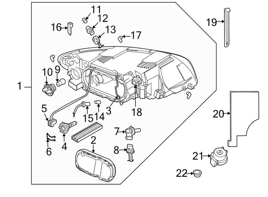 4FRONT LAMPS. HEADLAMP COMPONENTS.https://images.simplepart.com/images/parts/motor/fullsize/9735020.png