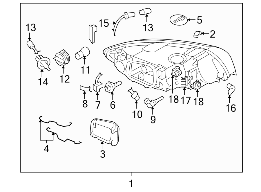 6FRONT LAMPS. HEADLAMP COMPONENTS.https://images.simplepart.com/images/parts/motor/fullsize/9735022.png