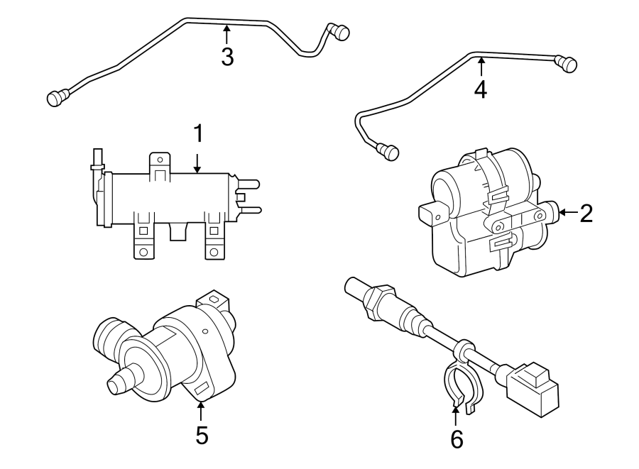 6EMISSION SYSTEM. EMISSION COMPONENTS.https://images.simplepart.com/images/parts/motor/fullsize/9735215.png