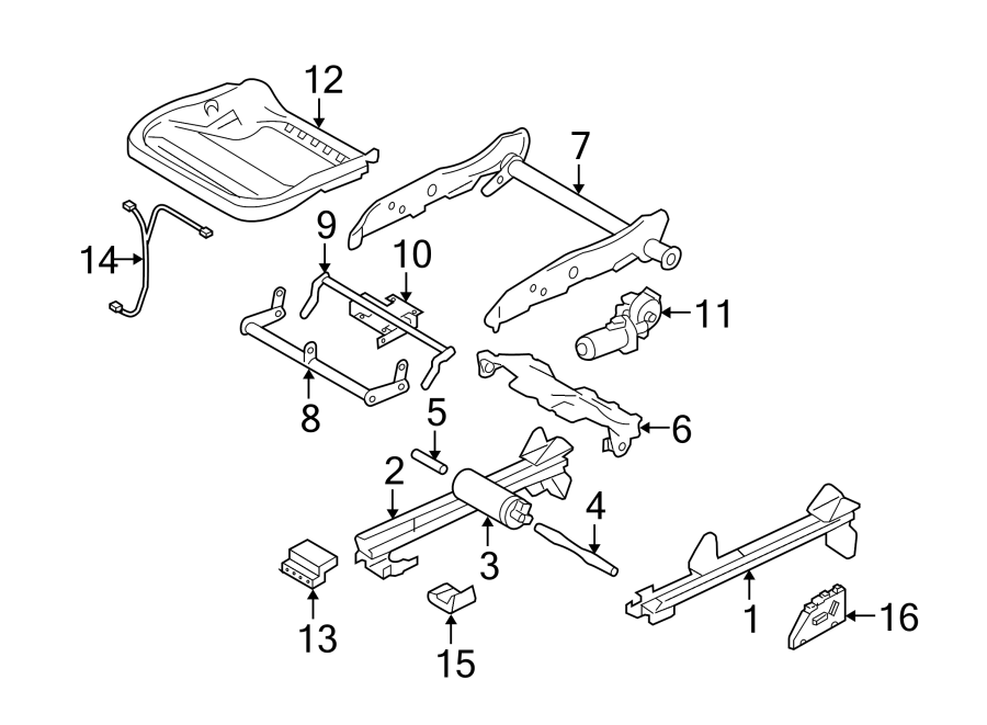 SEATS & TRACKS. TRACKS & COMPONENTS.