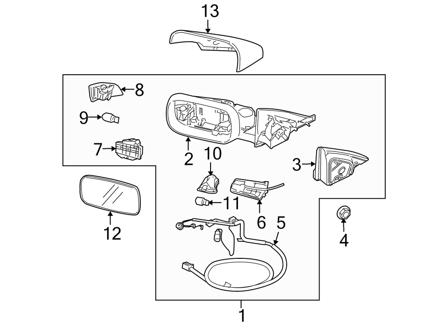 9FRONT DOOR. OUTSIDE MIRRORS.https://images.simplepart.com/images/parts/motor/fullsize/9735450.png