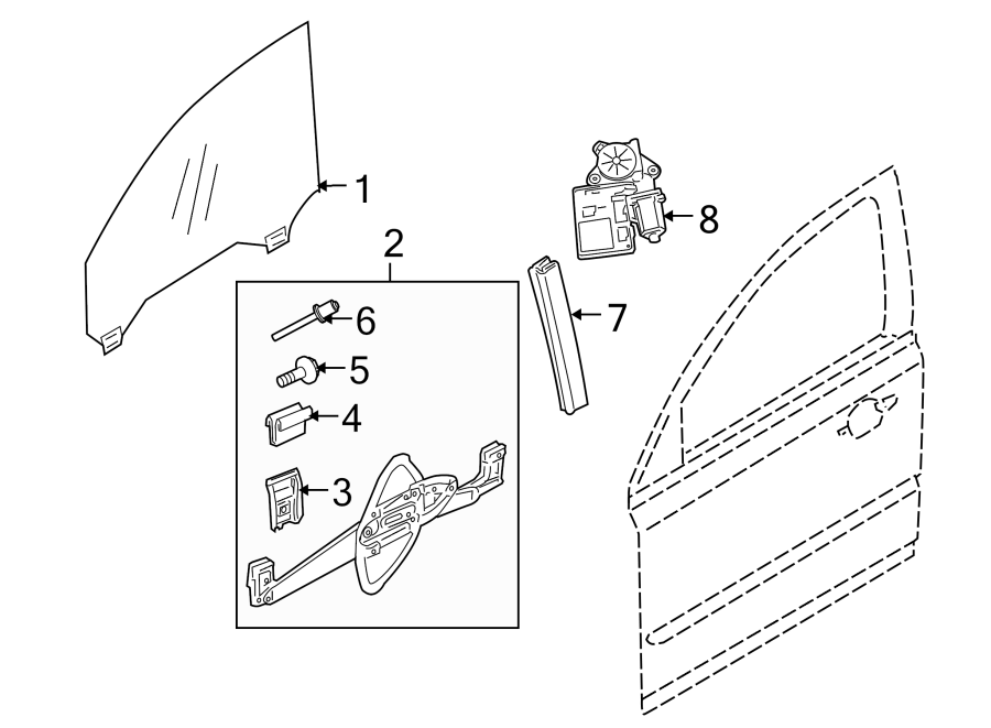 5FRONT DOOR. GLASS & HARDWARE.https://images.simplepart.com/images/parts/motor/fullsize/9735455.png