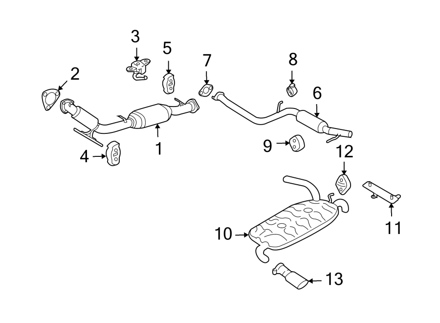 2EXHAUST SYSTEM. EXHAUST COMPONENTS.https://images.simplepart.com/images/parts/motor/fullsize/9741210.png