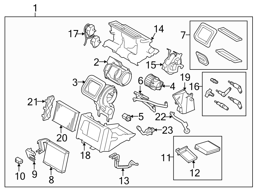 13AIR CONDITIONER & HEATER. EVAPORATOR & HEATER COMPONENTS.https://images.simplepart.com/images/parts/motor/fullsize/9755090.png