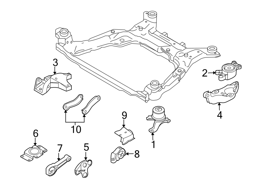 2ENGINE / TRANSAXLE. ENGINE & TRANS MOUNTING.https://images.simplepart.com/images/parts/motor/fullsize/9755220.png