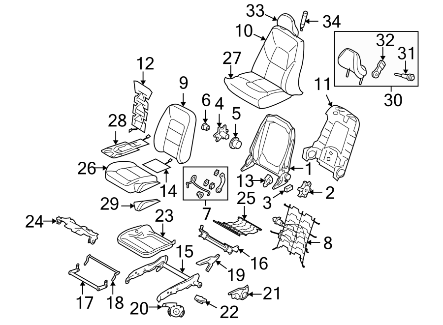 2Seats & tracks. Passenger seat components.https://images.simplepart.com/images/parts/motor/fullsize/9755370.png