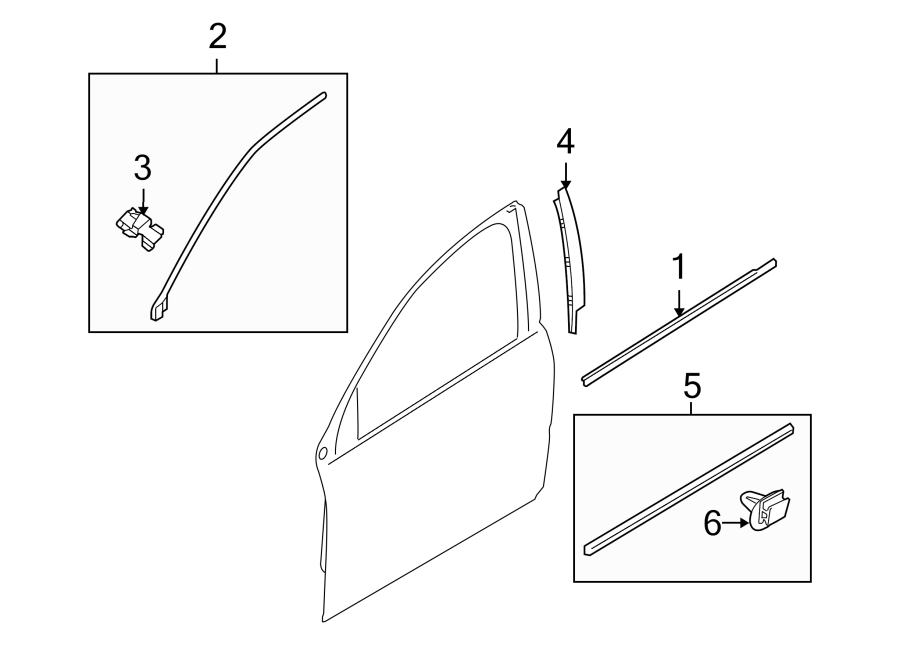 1FRONT DOOR. EXTERIOR TRIM.https://images.simplepart.com/images/parts/motor/fullsize/9760480.png