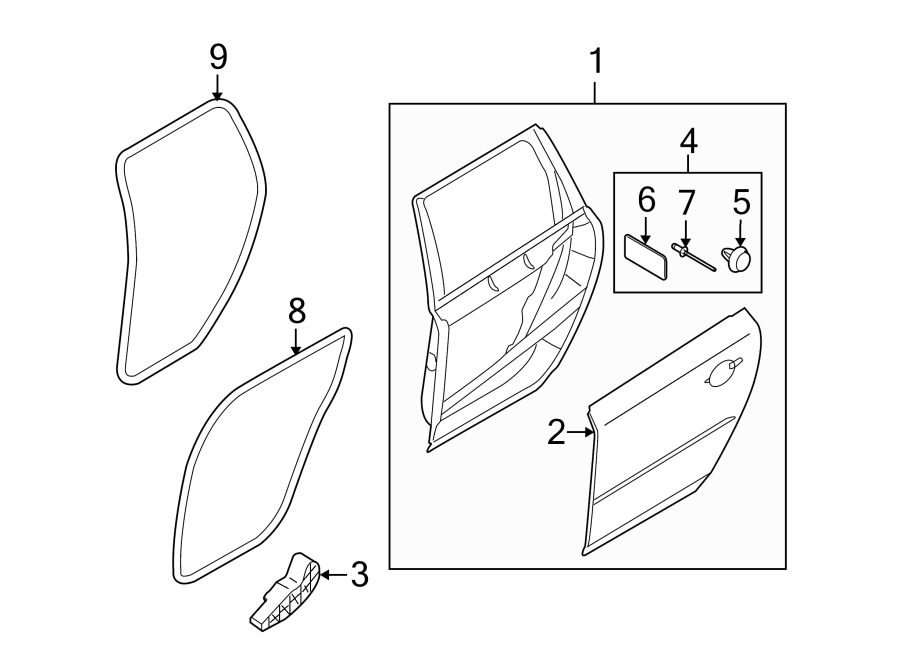 5REAR DOOR. DOOR & COMPONENTS.https://images.simplepart.com/images/parts/motor/fullsize/9760505.png