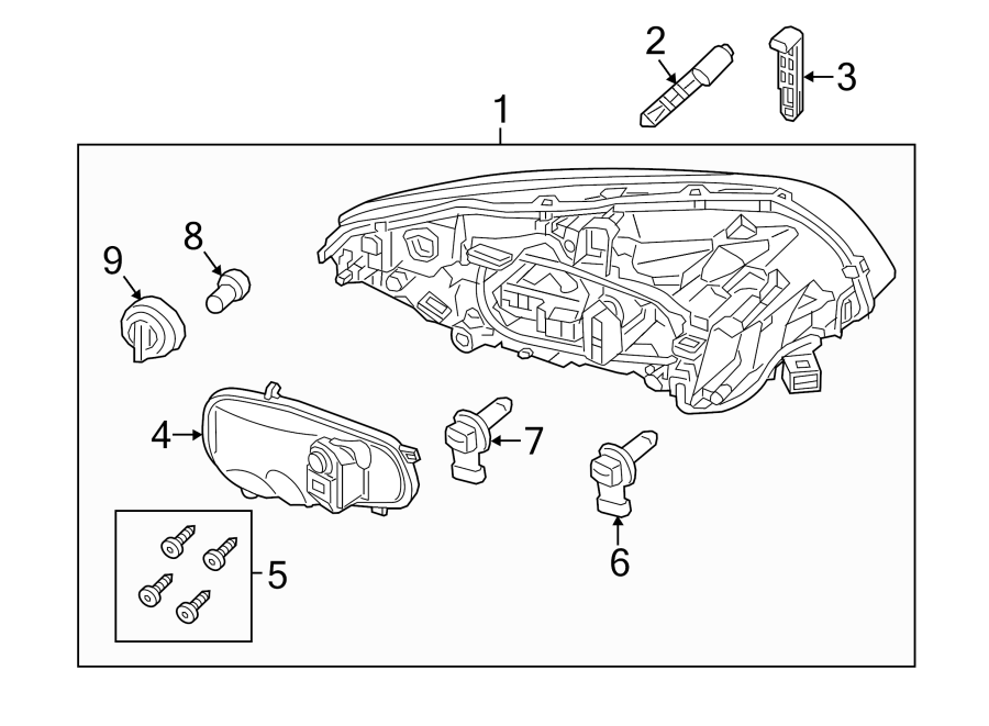 6Front lamps. Headlamp components.https://images.simplepart.com/images/parts/motor/fullsize/9765017.png