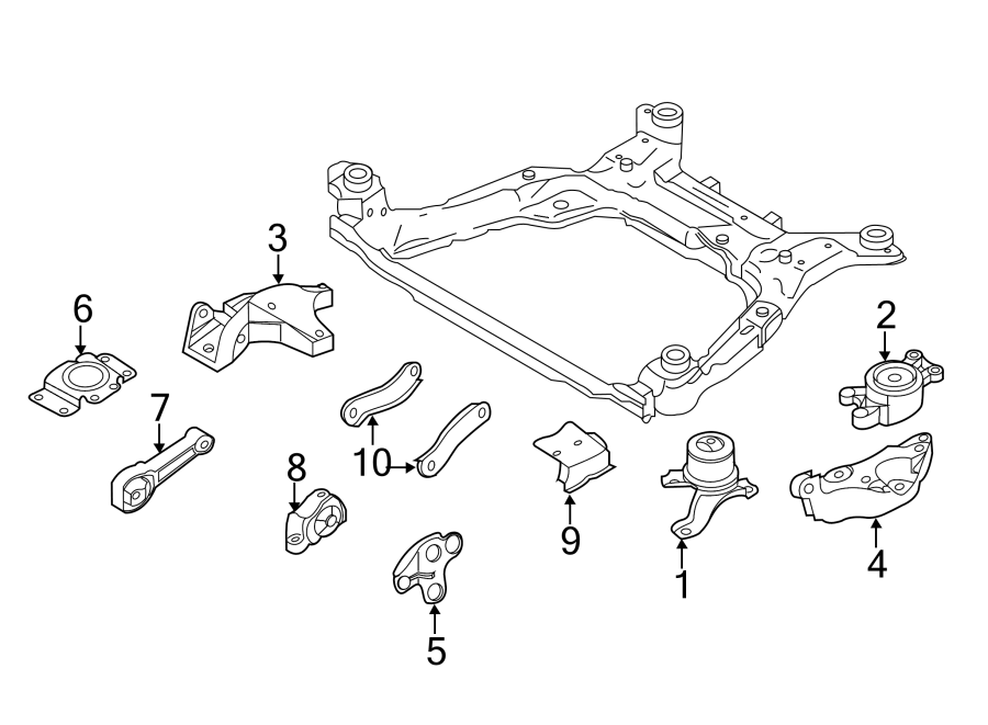 1ENGINE / TRANSAXLE. ENGINE & TRANS MOUNTING.https://images.simplepart.com/images/parts/motor/fullsize/9765220.png