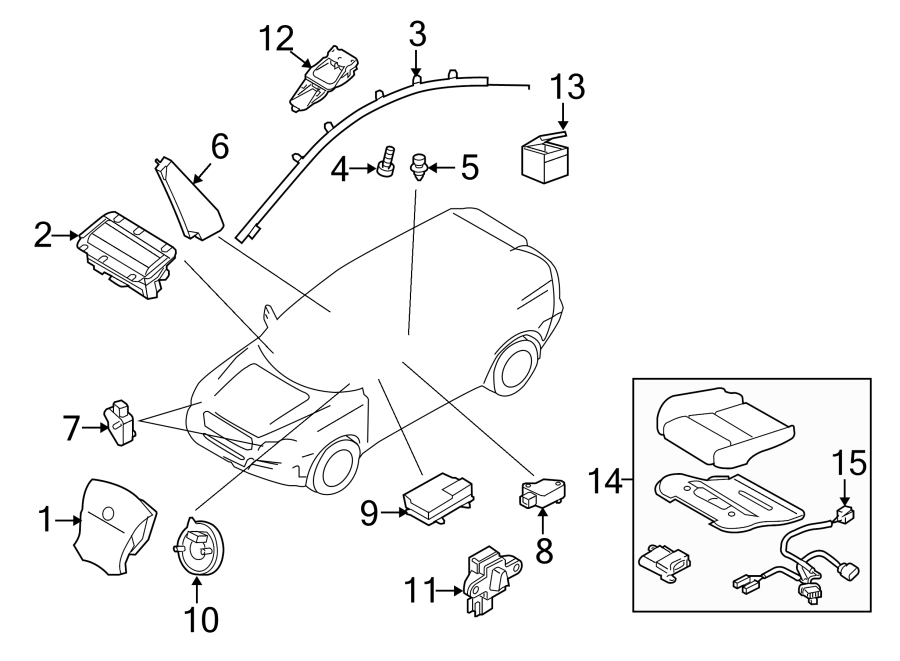 5RESTRAINT SYSTEMS. AIR BAG COMPONENTS.https://images.simplepart.com/images/parts/motor/fullsize/9765370.png