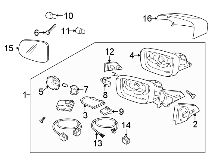 16FRONT DOOR. OUTSIDE MIRRORS.https://images.simplepart.com/images/parts/motor/fullsize/9765470.png