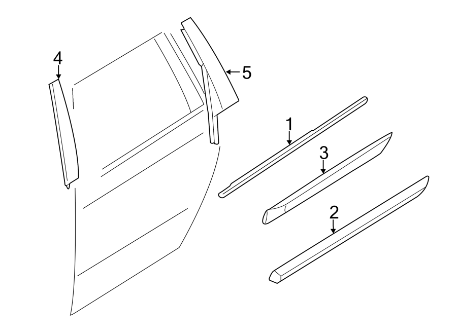 2REAR DOOR. EXTERIOR TRIM.https://images.simplepart.com/images/parts/motor/fullsize/9765495.png