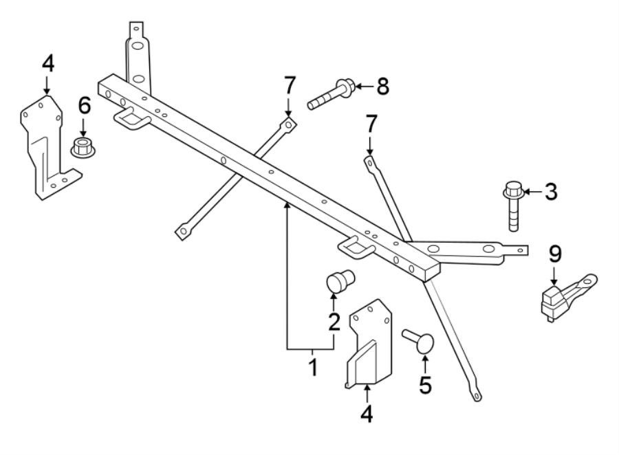 3RADIATOR SUPPORT.https://images.simplepart.com/images/parts/motor/fullsize/9767065.png