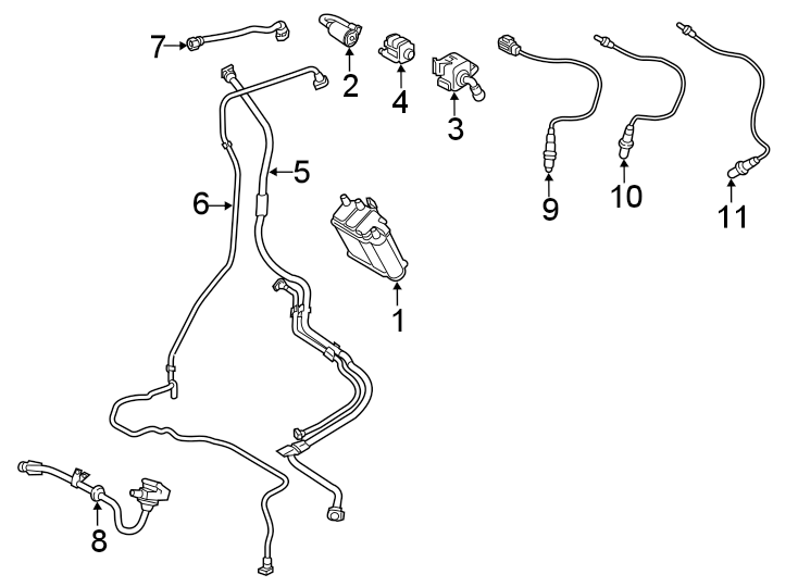 10Emission system. Emission components.https://images.simplepart.com/images/parts/motor/fullsize/9767402.png