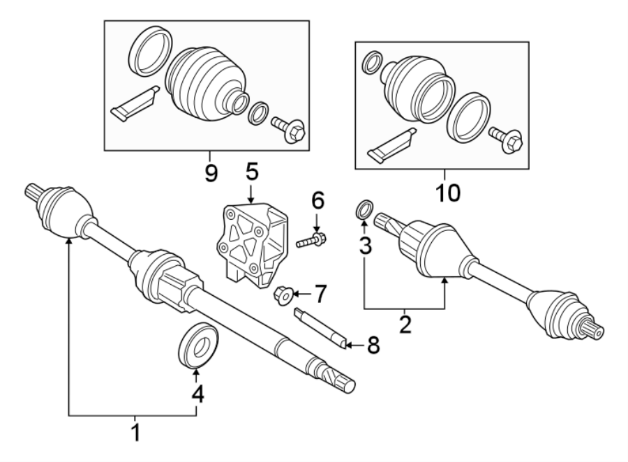 10Front suspension. Drive axles.https://images.simplepart.com/images/parts/motor/fullsize/9767442.png