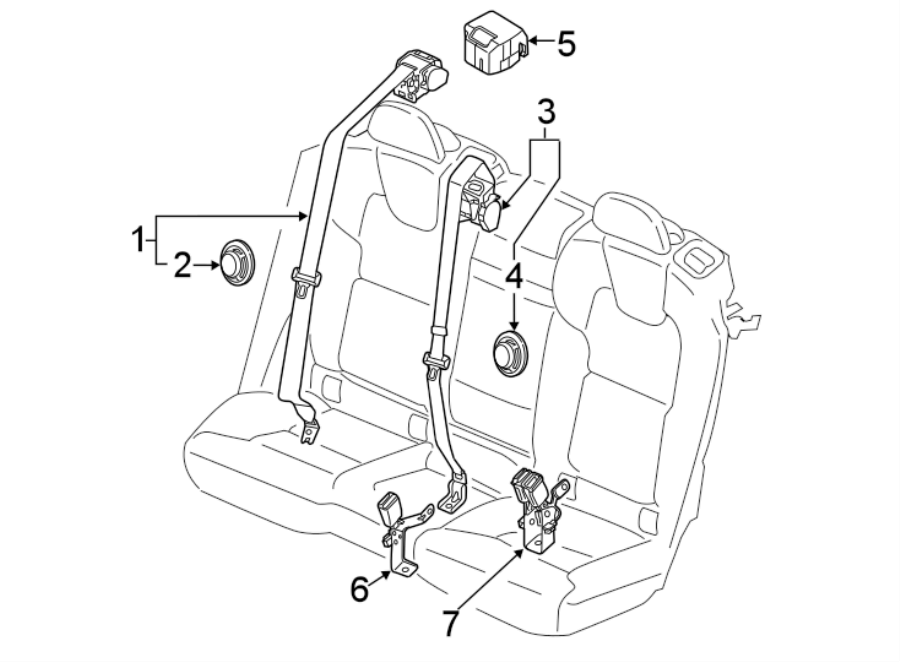 7RESTRAINT SYSTEMS. REAR SEAT BELTS.https://images.simplepart.com/images/parts/motor/fullsize/9767528.png